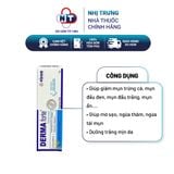  Gel Trị Mụn Trứng Cá, Ngừa Thâm, Mờ Sẹo, Da Dầu Mụn Derma Forte Advanced 15g 