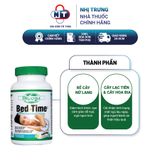  Viên uống hỗ trợ giấc ngủ giảm stress Organika Bed Time 60 viên 