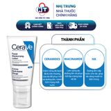  Sữa dưỡng ẩm ban đêm CeraVe PM Facial Moisturising Lotion 52ML 