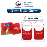  (Che tên sản phẩm) Bao Cao Su Durex Fetherlite Hộp 3 bao 
