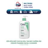  Sữa rửa mặt cho da dầu, tạo bọt, dưỡng ẩm Cerave Foaming Facial Cleanser 473 ml 