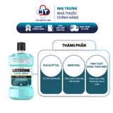  Nước Súc Miệng Không Cay Giúp Hơi Thở Thơm Mát Listerine Cool Mint Zero 750ml 