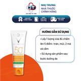  Kem chống nắng giảm mụn và khô thoáng Vichy Capital Soleil Mattifying 3 In 1 SPF 50+ UVB UVA 50ml 