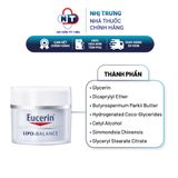  Kem dưỡng ẩm chuyên sâu cho da khô Eucerin Lipo Balance 50ml 