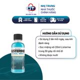  Nước Súc Miệng Giữ Hơi Thở Thơm Mát Listerine Coolmint 100ml 