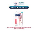  Vớ y khoa 2 gối siêu mỏng màu da hở ngón Jobst Ultra Sheer 