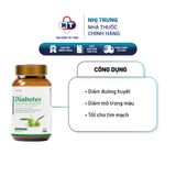  Viên uống tiểu đường, ổn định đường huyết Nucos Diabetes hộp 30 viên 
