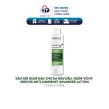  Dầu gội giảm gàu cho da đầu dầu, ngứa Vichy Dercos Anti Dandruff Advanced Action 200ml 