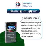  (Che tên sản phẩm) Bao cao su Durex Performa Hộp 12 bao 