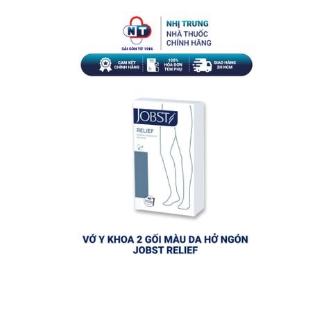  Vớ y khoa 2 gối màu da hở ngón Jobst Relief 