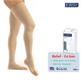  Vớ y khoa 2 đùi màu da hở ngón Jobst Relief 