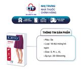  Vớ y khoa 2 đùi mỏng màu da hở ngón Jobst Opaque 