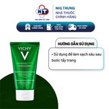  Sữa rửa mặt dạng kem cho da dầu mụn Vichy Normaderm Phytosolution Cream 125ml 