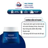  Mặt nạ ngủ dưỡng ẩm giúp làm sáng da Vichy Aqualia Thermal Night Spa 75ml 