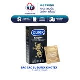  (Che tên sản phẩm) Bao Cao Su Durex Kingtex Hộp 12 bao 