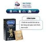 (Che tên sản phẩm) Bao Cao Su Durex Kingtex Hộp 12 bao 