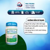  Men vi sinh Life Space 60+ hỗ trợ tim mạch, hỗ trợ tiêu hóa và tăng cường miễn dịch cho người lớn tuổi lọ 60 viên 