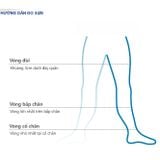  Vớ y khoa 2 đùi siêu mỏng màu đen kín ngón Jobst Ultra Sheer 