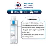  Nước làm sạch sâu và tẩy trang cho da nhạy cảm La Roche-Posay Micellar Water Ultra Sensitive Skin 200ml 