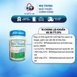  Men vi sinh Life Space 60+ hỗ trợ tim mạch, hỗ trợ tiêu hóa và tăng cường miễn dịch cho người lớn tuổi lọ 60 viên 