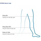  Vớ y khoa 2 đùi siêu mỏng màu da hở ngón Jobst Ultra Sheer 