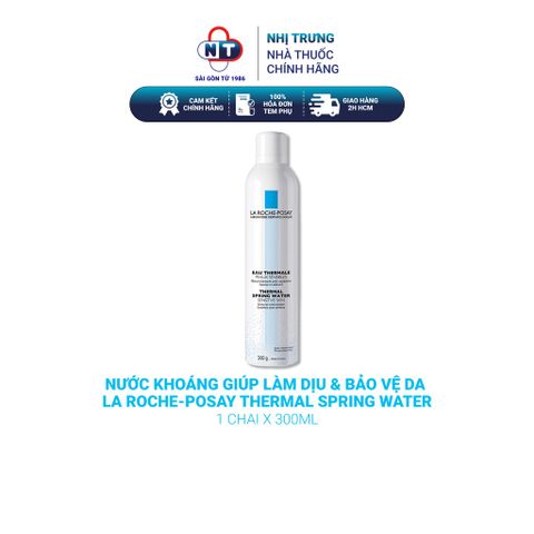  Nước khoáng giúp làm dịu & bảo vệ da La Roche-Posay Thermal Spring Water 300ml 