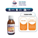  Siro tăng sức đề kháng cho bé Fortex Props Immuno chai 100ml 
