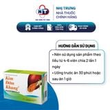  Viên uống tăng cường sức khoẻ gan mật Kim Đởm Khang hộp 30 viên 