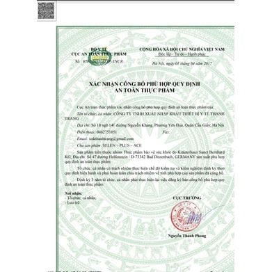  Vitamin chống lão hóa tăng sức đề kháng Selen Plus Ace hộp 60 viên 