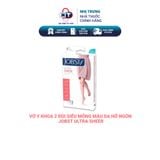  Vớ y khoa 2 đùi siêu mỏng màu da hở ngón Jobst Ultra Sheer 