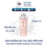  KEM DƯỠNG DA TAY SIÊU MỀM MỊN OMI MENTURM (HƯƠNG HOA HỒNG)(NHẬT BẢN) 
