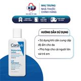  Sữa Dưỡng Ẩm CeraVe Moisturising Lotion lait hydratant Dành Cho Da Khô 88ml 