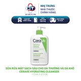 Sữa rửa mặt giúp làm sạch sâu dành cho da thường và da khô CeraVe Hydrating Cleanser 473ML 