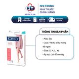  Vớ y khoa 2 đùi siêu mỏng màu da hở ngón Jobst Ultra Sheer 