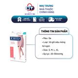  Vớ y khoa 2 gối siêu mỏng màu da hở ngón Jobst Ultra Sheer 
