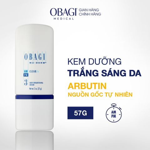  Kem Dưỡng Sáng Da & Mờ Nám Obagi Nu-Derm Clear Fx 57g 