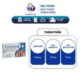  Viên uống bổ phổi từ thảo dược Tumolung hộp 30 viên 
