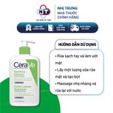  Sữa rửa mặt giúp làm sạch sâu dành cho da thường và da khô CeraVe Hydrating Cleanser 473ML 
