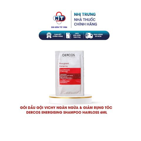  [HB GIFT – Quà tặng không bán] Dầu Gội Ngăn Ngừa & Giảm Rụng Tóc dày mượt Shampoo dercos technique 6ml 