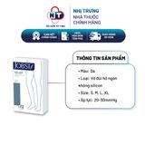  Vớ y khoa 2 đùi màu da hở ngón không Silicon Jobst Relief 
