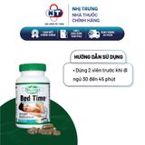  Viên uống hỗ trợ giấc ngủ giảm stress Organika Bed Time 60 viên 