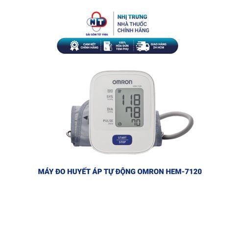  Máy đo huyết áp tự động Omron HEM-7120 