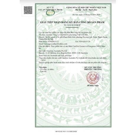  Tăng cường sinh lý nam bổ thận tráng dương Careline  Essence of Kangaroo 60 viên 