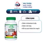  Viên uống hỗ trợ sức khỏe tim mạch điều hòa mỡ máu Organika Cholesterol Hộp 60 viên 
