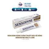  Kem đánh răng giảm ê buốt bảo vệ răng Sensodyne Multi Care tuýp 100g 