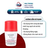  Lăn Khử Mùi Khô Thoáng Dành Cho Da Thường Vichy Deo bille Stress Resist 50ml 