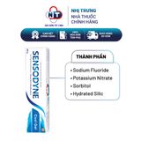  Kem đánh răng hương bạc hà giảm ê buốt Sensodyne Cool Gel tuýp 100g 