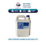  Cồn 70 độ đạt chuẩn Lê Gia chai 5 lít 