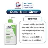  Sữa rửa mặt giúp làm sạch sâu dành cho da thường và da khô CeraVe Hydrating Cleanser 473ML 