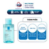  Nước tẩy trang sạch sâu & kiểm soát nhờn cho da dầu La Roche-Posay Effaclar Micellar Water Ultra Oily Skin 100ml 